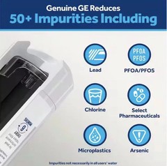 GE® XWFE Refrigerator Water Filter Genuine with RFID NEW NO CHIP FREE FAST SHIP