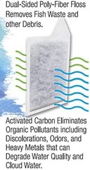 3 Pack Small Replacement Aquarium Filter Cartridges – Crystal Clear Water
