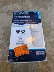 EcoPure High-Flow Whole Home Water Filtration System EPWO4