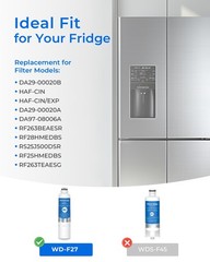 Waterdrop DA29-00020B Refrigerator Water Filter, 3 Count (Pack of 1)