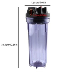 Whole House Water Filter Housing 3/4″ NPT Brass For 10″ x 2.5″ Sediment Carbon