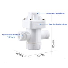 2/3/4 Points Pressure Reducing Valve Regulate Control Calve for Water Purifier