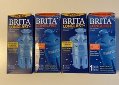 4 Genuine Brita Longlast Filter 6 Month Replacement Bin18