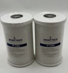 Lot of 2 Smart Pack IF-CB8 Water Filters 0.5 Micron Carbon Block Sealed New