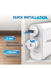 PUREPLUS Reverse Osmosis Water Filtration System – Tankless 600