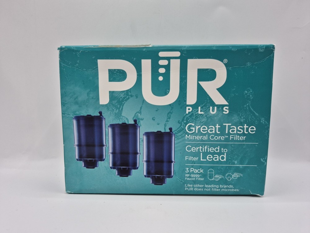 PUR PLUS Great Taste Faucet Mount RF-9999 Replacement Filters 3 Pack – BRAND NEW