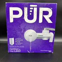 PUR Faucet Filtration System White Reduces 72 Contaminants & Substances