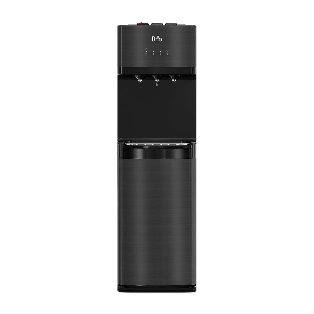 Brio 500 Series 4-Stage UF Black Stainless Bottleless Water Cooler