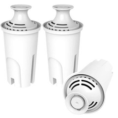 Water Filter Replacement for Brita Atand Pitchers and Diapensers,3 Packs Water F