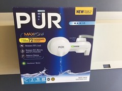 PUR Faucet Filtration System MAX ION PFM150W / New Basic White.
