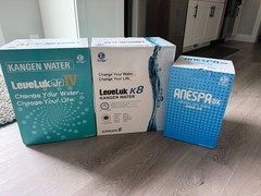 NEW Enagic Kangen Water Bundle LeveLuk K8 + JR IV + Anespa DX Never Used