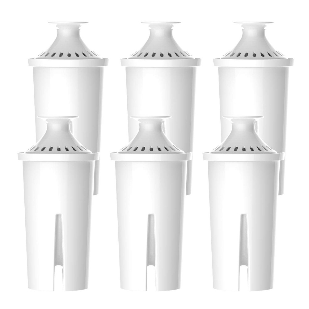 6 Packs Pitcher Water Filter, for Brita® classic 35557, OB03, Mavea® 107007, …