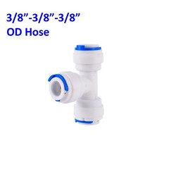 10 pcs of 1/4″ 3/8″ Quick Connect RO Water Filter Fittings Adapter