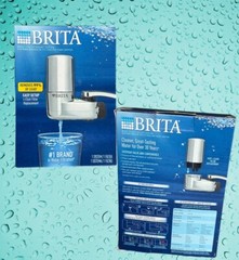 FILTRATION BRITA BASIC | WATER FAUCET FILTRATION SYSTEM —CHROME.