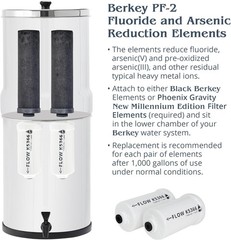 Authentic PF-2 Fluoride & Arsenic Reduction Elements – 2 Pack