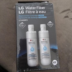 LG LT1000P2 6-Month /200 Gal Refrigerator Replacement Water Filter Genuine -2pk
