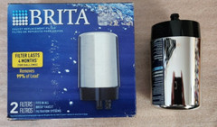 Brita 36312 Water Filter for Brita – Silver 2-pack Plus One Single, Open Box