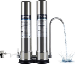 Premium Countertop Water Filter – Reduces PFOA, Chlorine & Heavy Metals