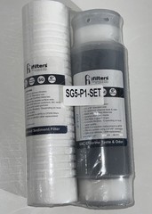 iFilters LWH-D Replacement Filter Set – Whole House 2 Stage Sediment – Rust & CT