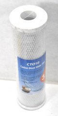 CTO10 Carbon Block Water Filter Replacement Cartridge w Natural Coconut Shell