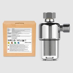 Reusable Sediment Water Pre Filter Copper Head For Water Heater Washing Machine