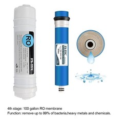 High-Efficiency Reverse Osmosis Water Filter Replacement Kit – 8 Pack, 1 Year Su