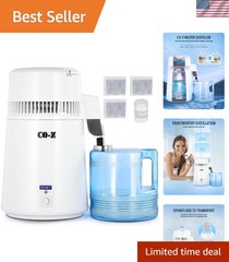 Efficient 4L Water Distiller with Automatic Shut-off – Ideal for Home & Office