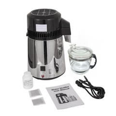 Water Distiller Countertop 1.1 Gallon/4L 304 Stainless Steel Distilled Water