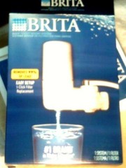 1ea Brita Basic Tap Water Faucet Filtration System 35214 , White