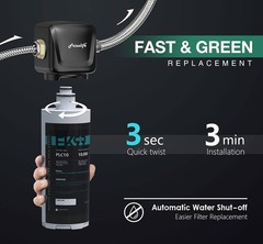 Under Sink Water Filter System, NSF/ANSI 53&42 Certified, Remove 99.99% Chlor…