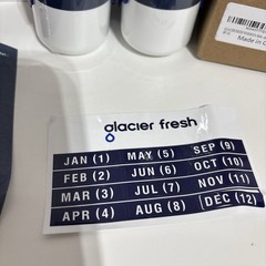 Glacier Fresh GF-370 ICE & WATER REFRIGERATOR FILTER 2 PACK
