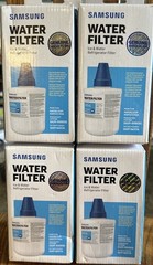 (4) Samsung DA29-00003G, HAFIN2/EXP, HAFCU1/XAA Ice & Water Filters Genuine