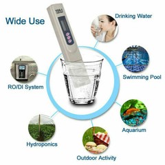 1-10X Digital LCD TDS-3 PPM Meter, Home Drinking Tap Water Quality Purity Tester