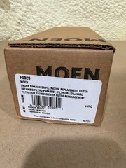 Moen Black Single Stage Under Sink Advanced Water Filtration System F9820