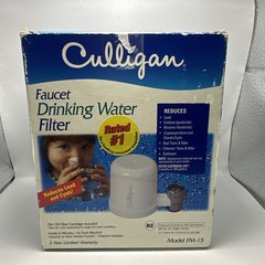 Culligan Faucet DRINKING WATER FILTER Model FM-15 NEW see Photos Open Box