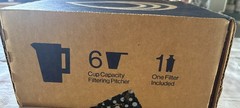 Brita Metro Water Filter Pitcher 6 Cup BPA-Free 1 Brita Filter BLACK Sealed