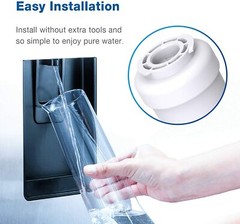 Waterspecialist MWF Refrigerator Water Filter, Replacement for GE®MWF(4)