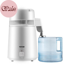 Water Distiller, 1.1 Gal Distilled Water Machine, 750W Pure Water Distilling W/B