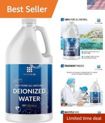 1 Gallon Deionized Water for Automotive, Laboratory & Gardening Needs