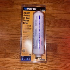 BRAND NEW SEALED – Watts IL-20K 20,000 Gallon In-Line Water Filter
