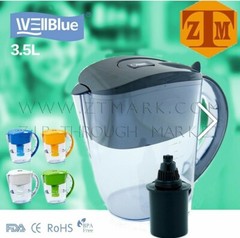 Alkaline Water Pitcher & Ionizer 3.5L Pure Healthy Water Cosmetic