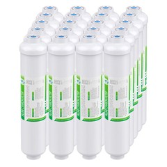 1-20 Pack 5 Micron 10″x2″ T33 Inline Post Carbon Water Filter Cartridges 1/4″ QC