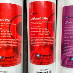 Lot of 5 Premier 105371 carbon black 105311 sediment 105321 UF Membrane Filters