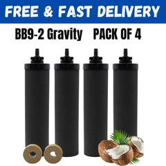 Berkey Authentic Black BB9-2 Water replacement Filters For Berkey Water System