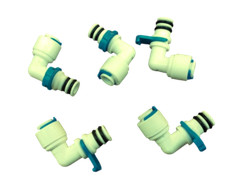 Tubing Elbow 1/4″ Tube Push-Fit x 3/8″ Double O-Ring, for 3013 RO Membrane, 5PK