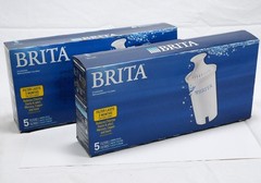 Genuine Brita Standard Replacement Water Filters Lot 10 Filters OEM Open Box