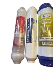 Lot Of 8 Sealed ISPRING 123 WATER FILTER REPLACEMENT FP15-FG15-FC15 FA15 FT15