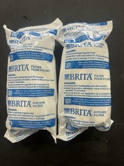 Brita Standard Water Filter for Pitchers and Dispensers, 2 Pack Sealed