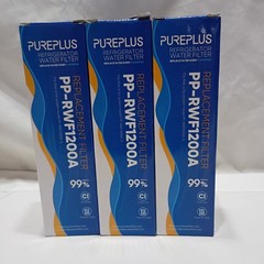 PUREPLUS Replacement Refrigerator Water Filter PP-RWF1200A- 3 Filters