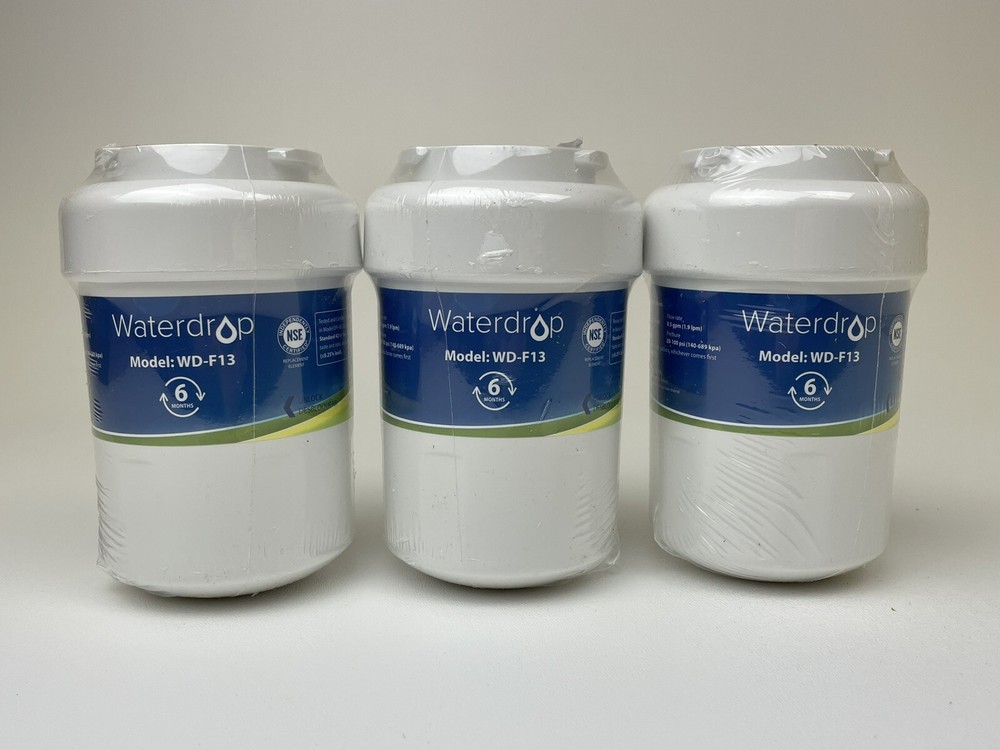 Waterdrop MWF Refrigerator Water Filters Replacement For GE® WD-F13 (3-PACK)